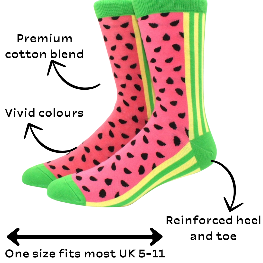 Watermelon Socks