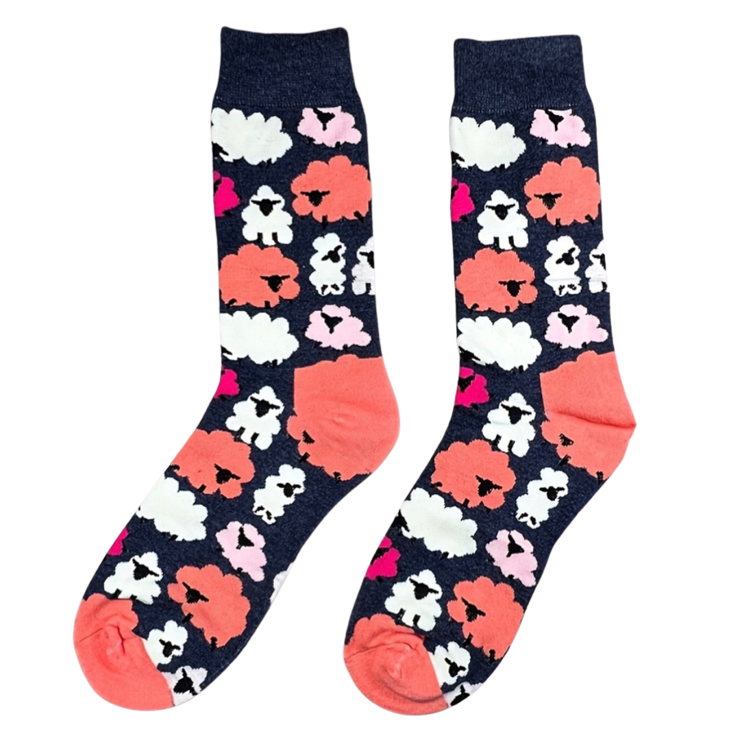 Fluffy Sheep Socks