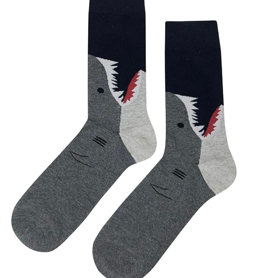 Shark Attack Socks