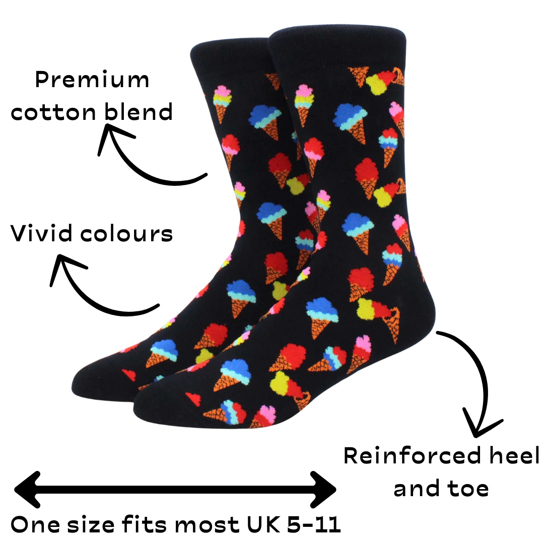 Ice Cream Socks