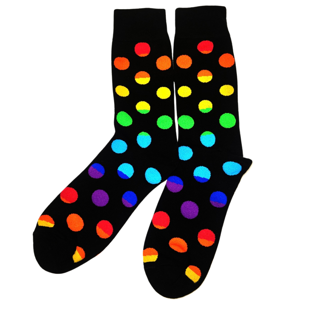 Colourful Spot Socks