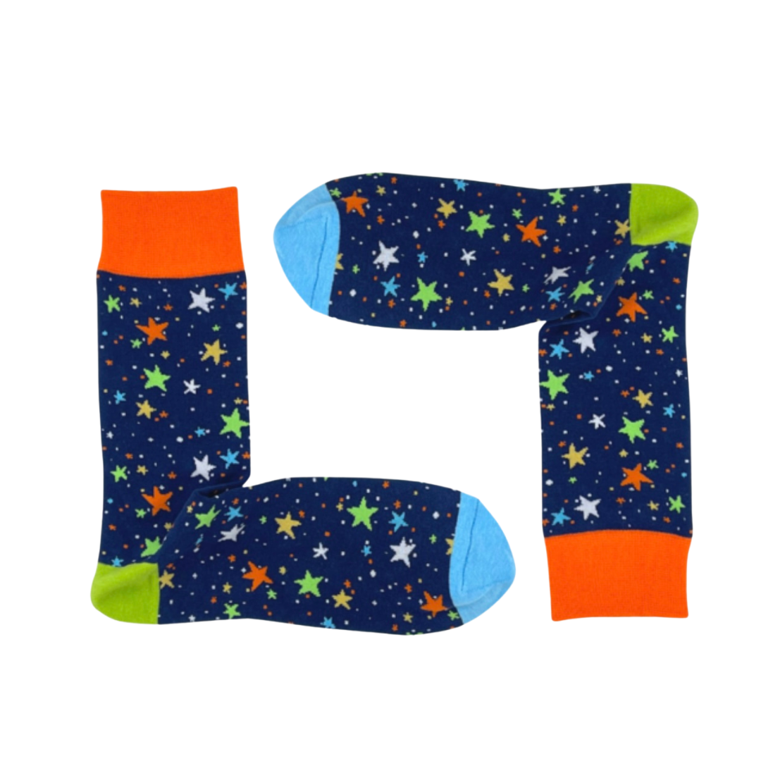 Colourful Star Socks