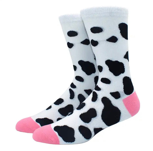 Cow Print Socks