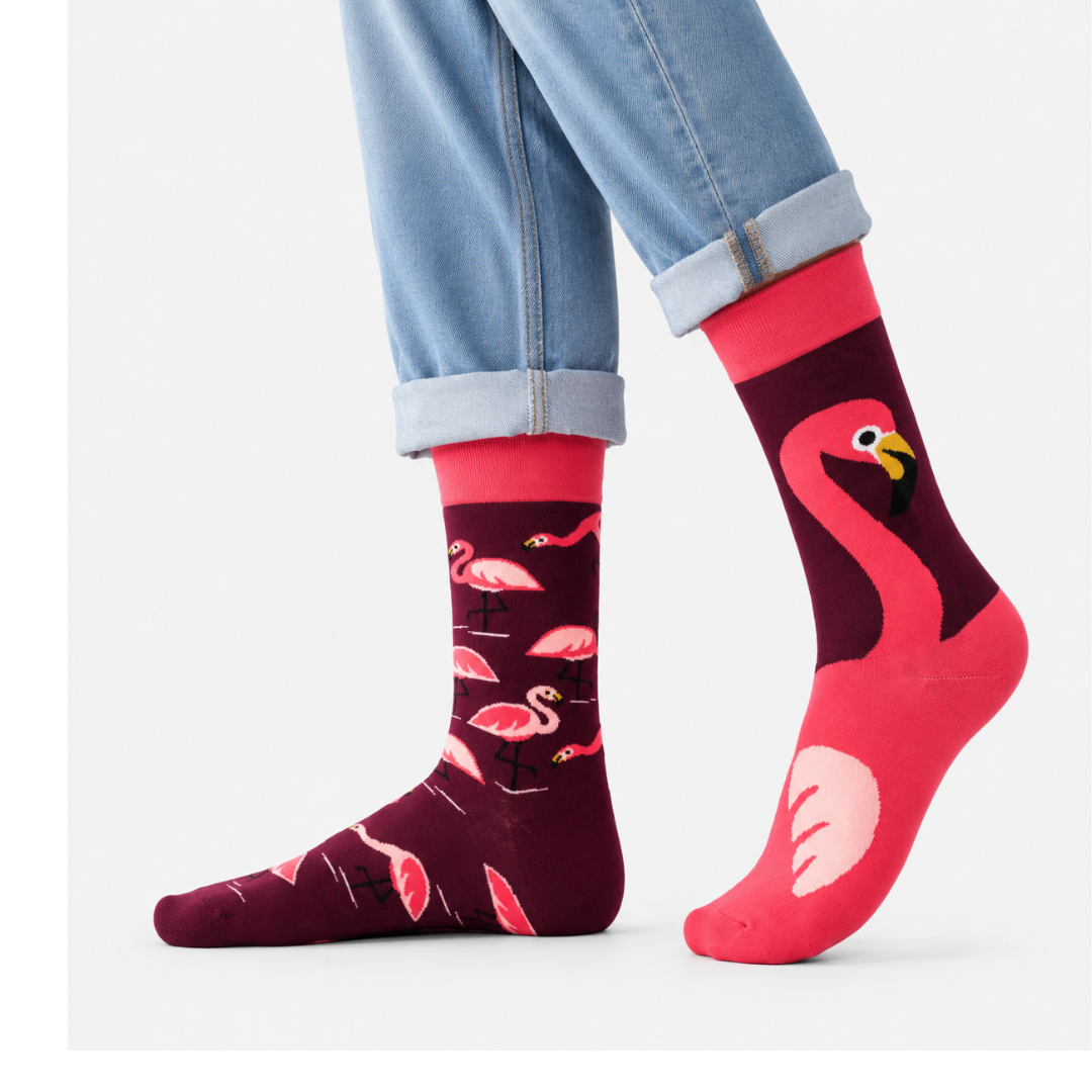 Flamingo ODD Socks