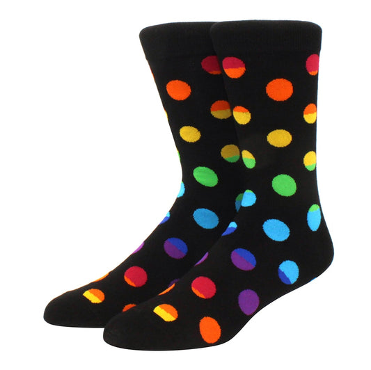 Colourful Spot Socks