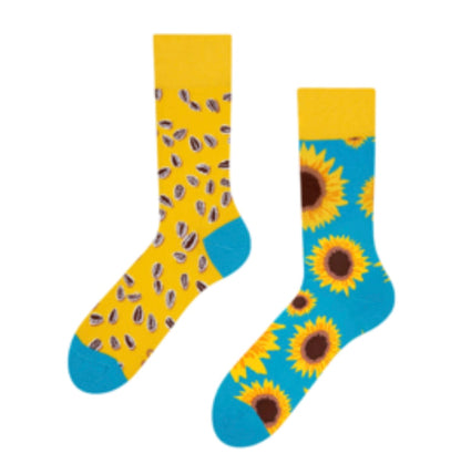 Sunflower ODD Socks - UK 3-6