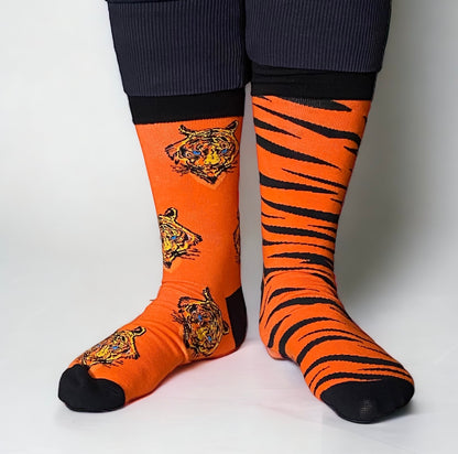 Eye Of The Tiger - ODD Socks UK 5-11