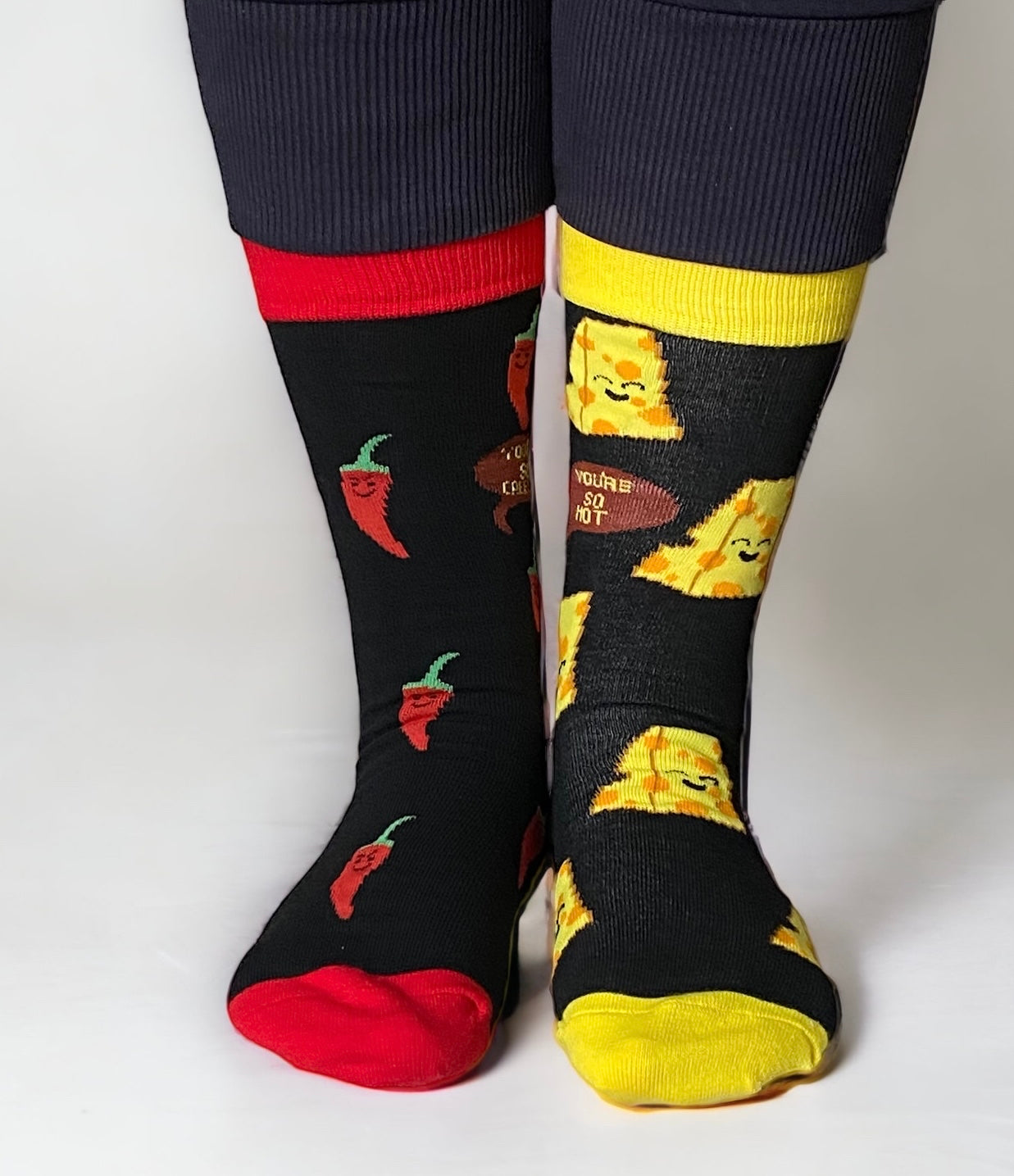 Chilli Cheese ODD Socks UK 5-11