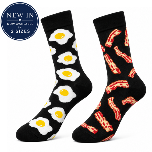 Bacon & Egg Odd Socks