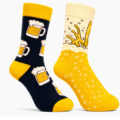 Beer Odd Socks - Organic Cotton