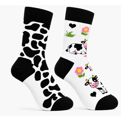 Cow Odd Socks - Organic Cotton
