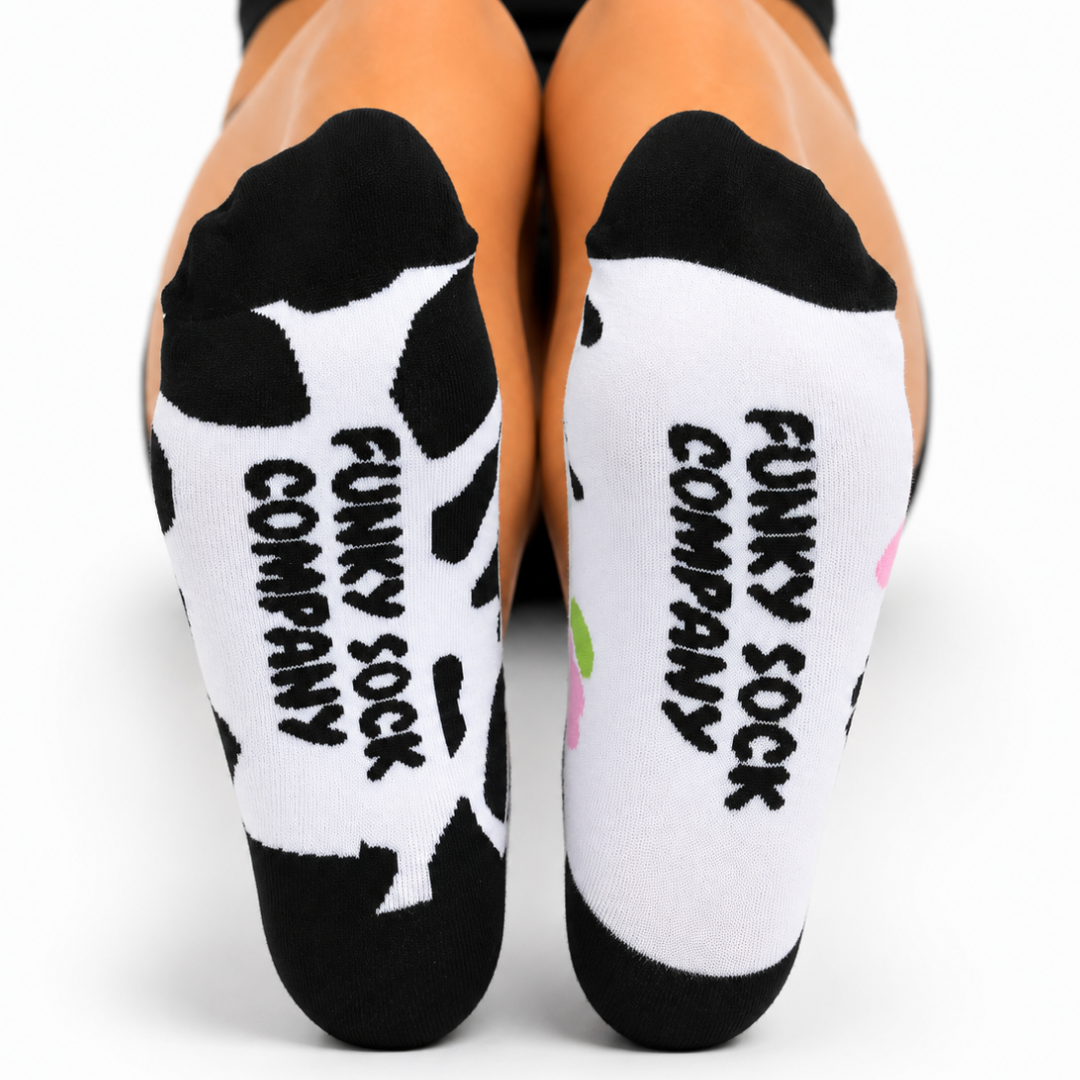 Cow Odd Socks - Organic Cotton
