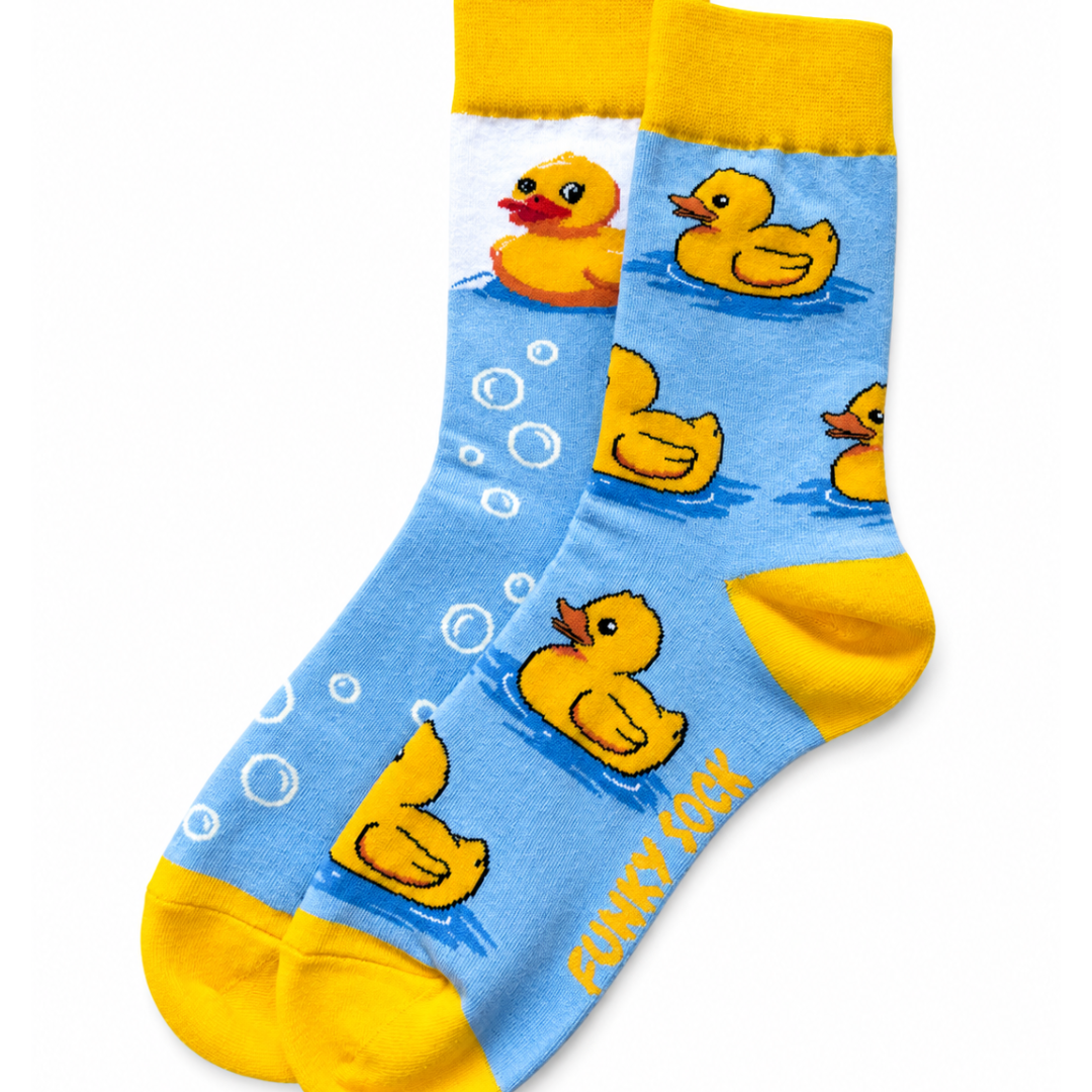 Rubber Duck Odd Socks - Organic Cotton