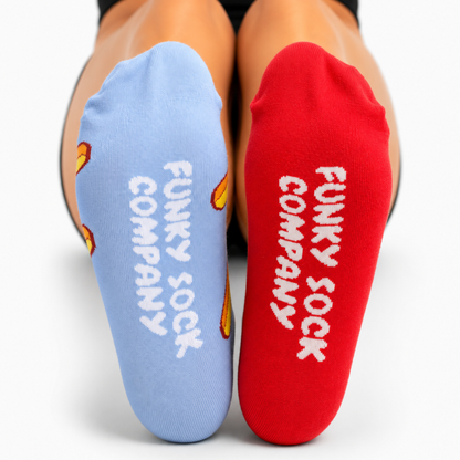 Ketchup & Chips Odd Socks - Organic Cotton