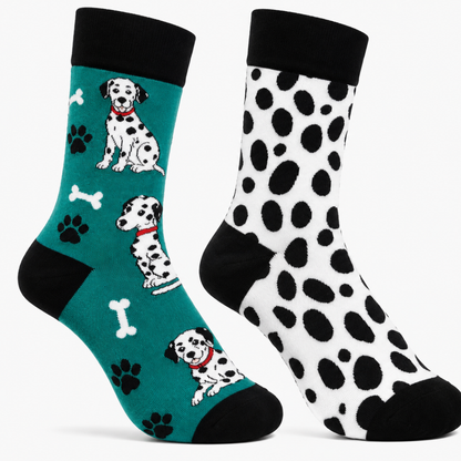 Dalmatian Odd Socks - Organic Cotton