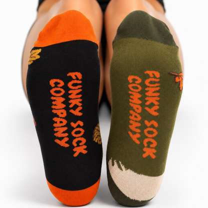 Fox Odd Socks - Organic Cotton