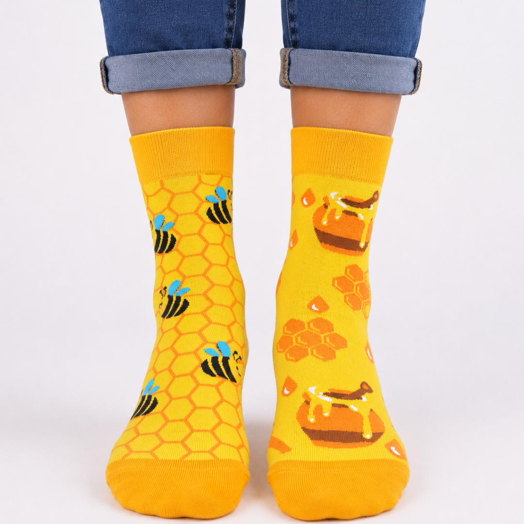 Bee & Honey Odd socks