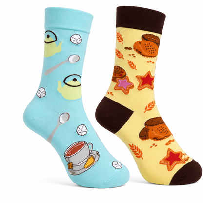 Tea & Biscuits Odd Socks