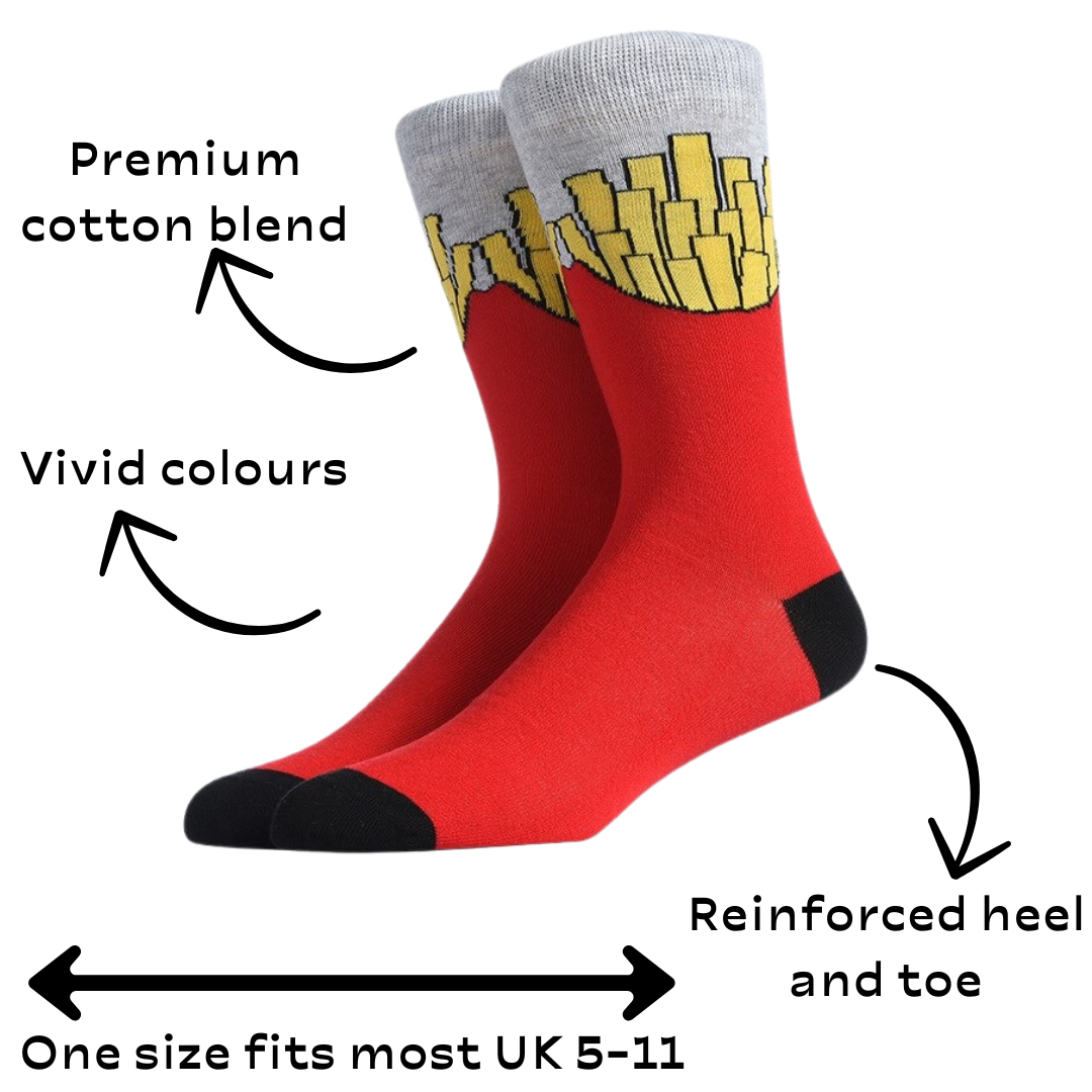 French Fries Socks