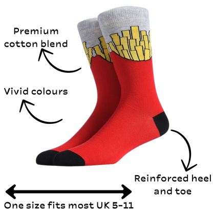 French Fries Socks