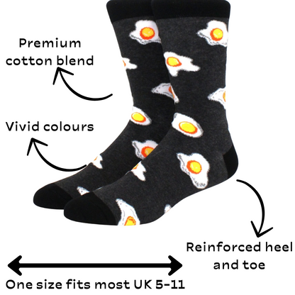 Fried Egg Socks