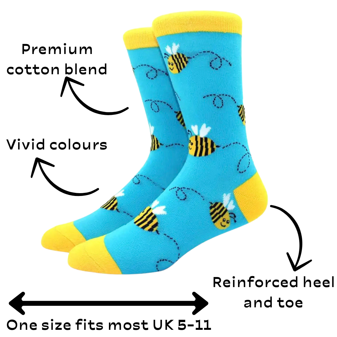 Buzzy Bee Socks