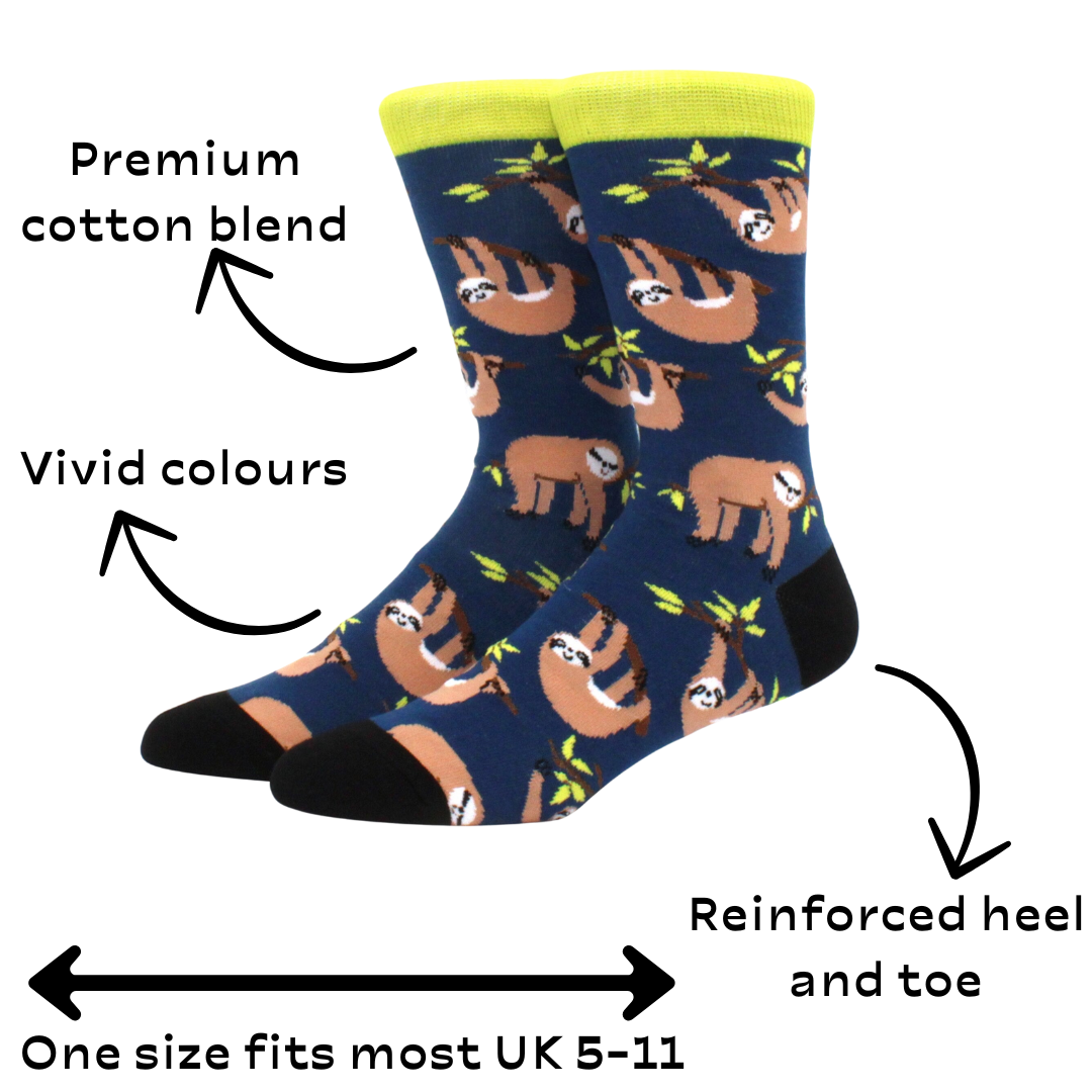 Hanging Sloth Socks
