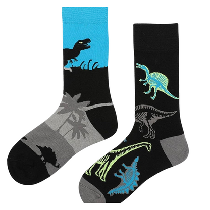 Dinosaur ODD Socks - UK size 3-6