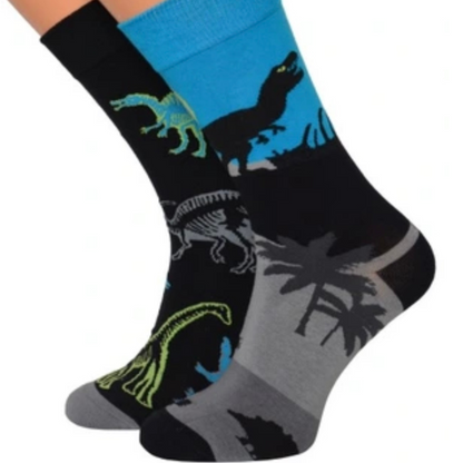 Dinosaur ODD Socks - UK size 3-6
