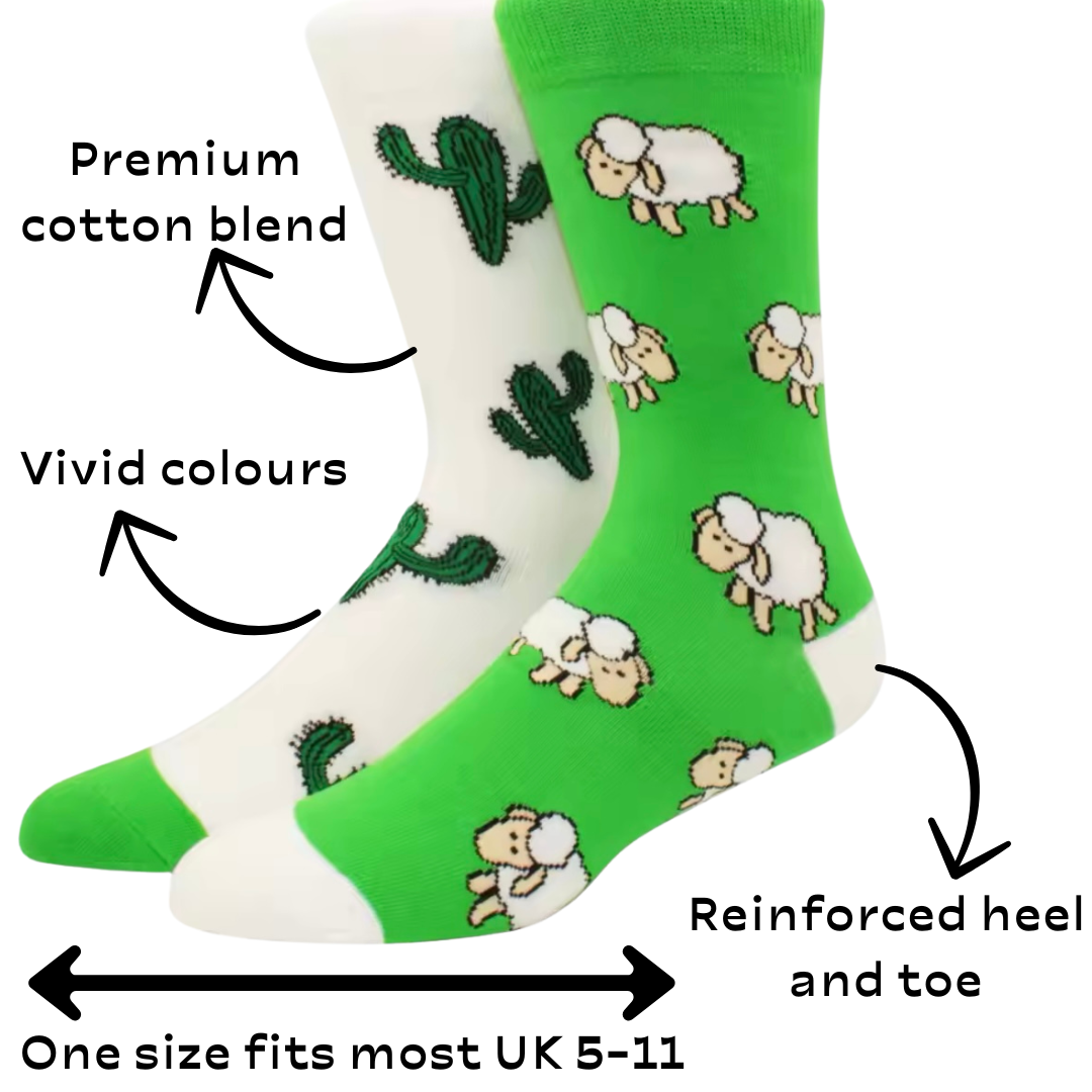 Prickly Sheep - ODD Socks