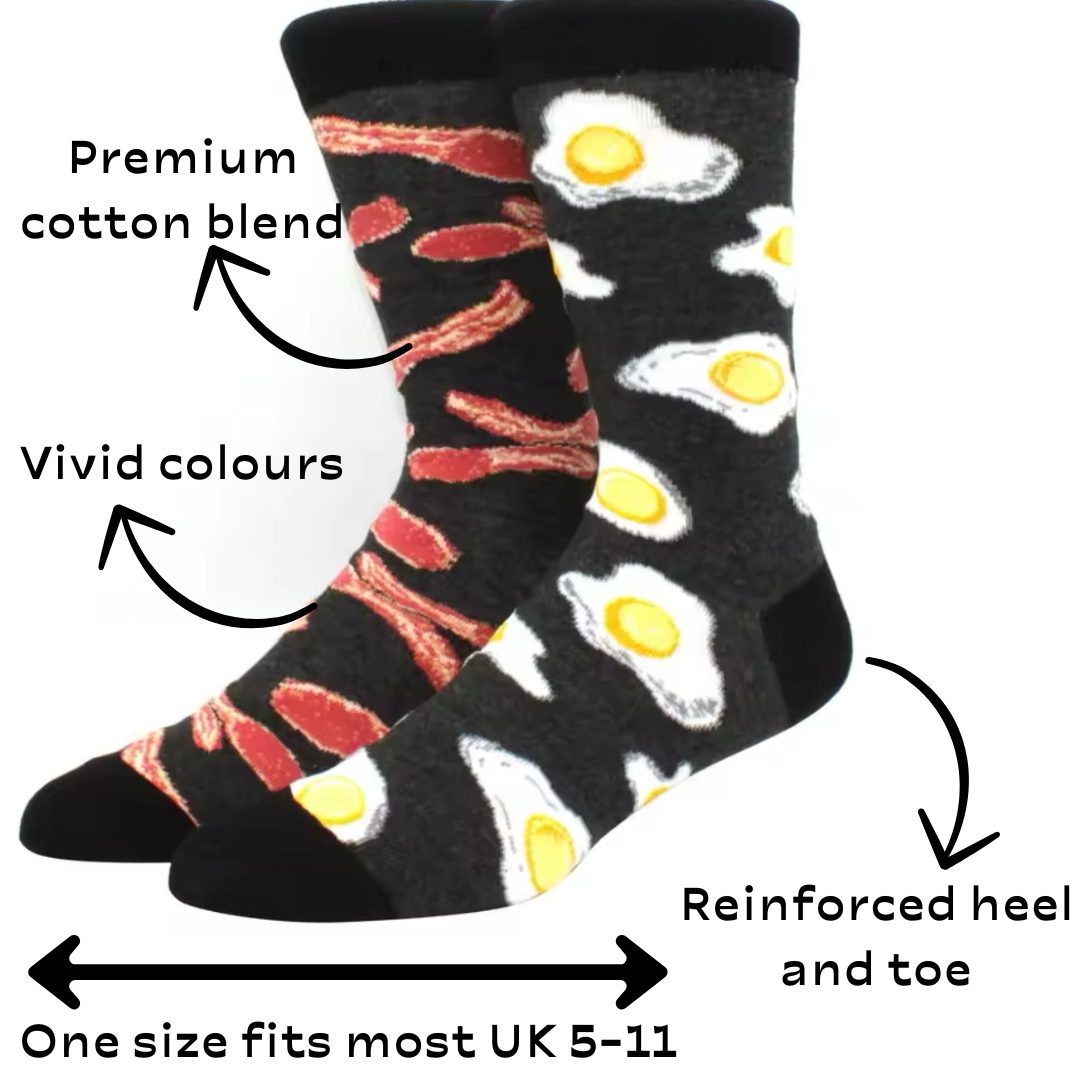 Don't Go Bacon My Heart, I Couldn't If I Fried- ODD socks