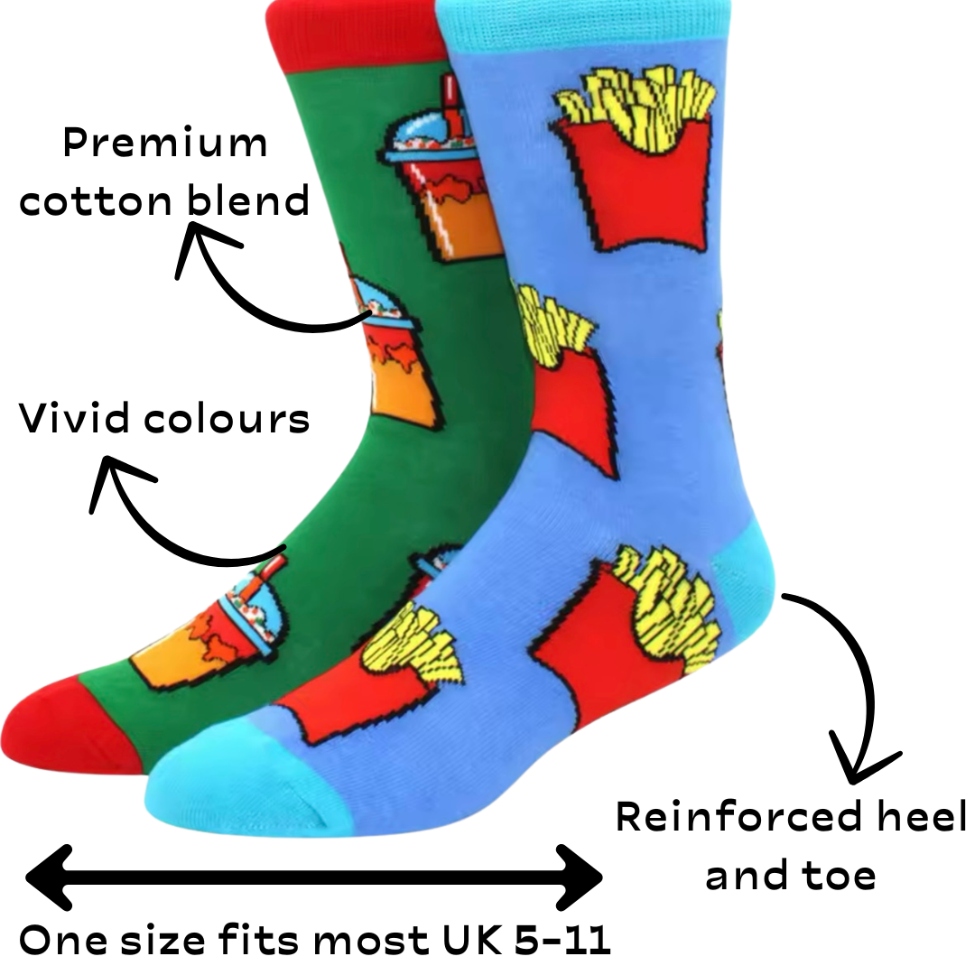 Fries & Shakes ODD Socks