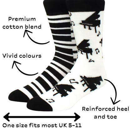 Piano ODD Socks