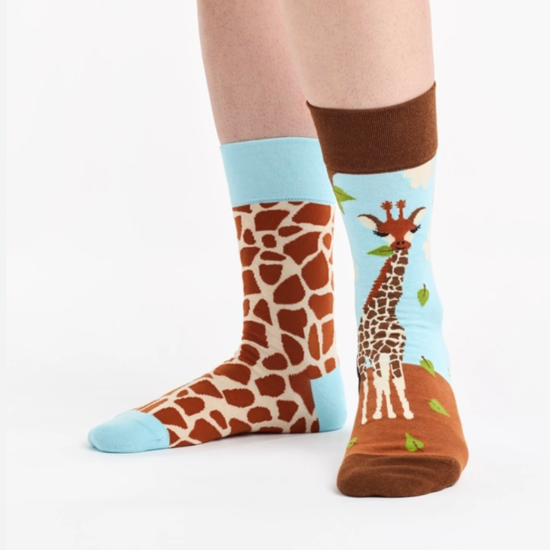 Giraffe ODD Socks