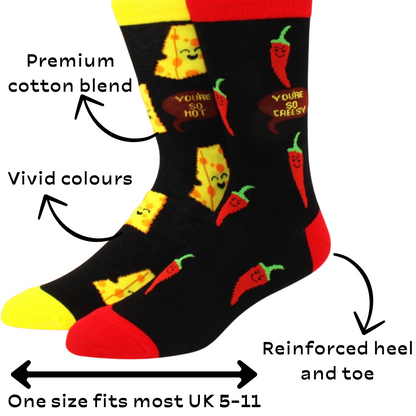 Chilli Cheese ODD Socks