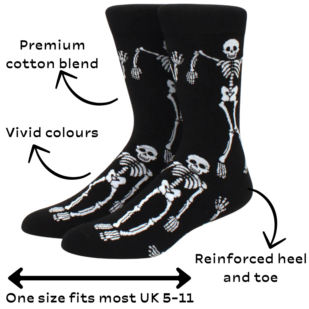 Skeleton Socks