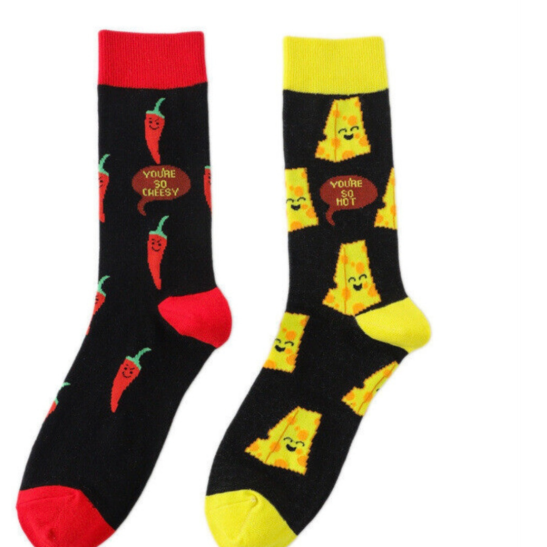 Chilli Cheese ODD Socks