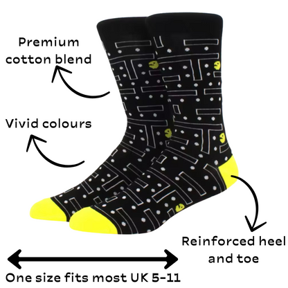 Pac-Man Socks