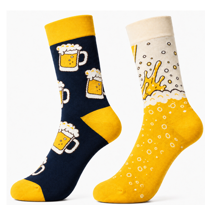 Beer Odd Socks - Organic Cotton