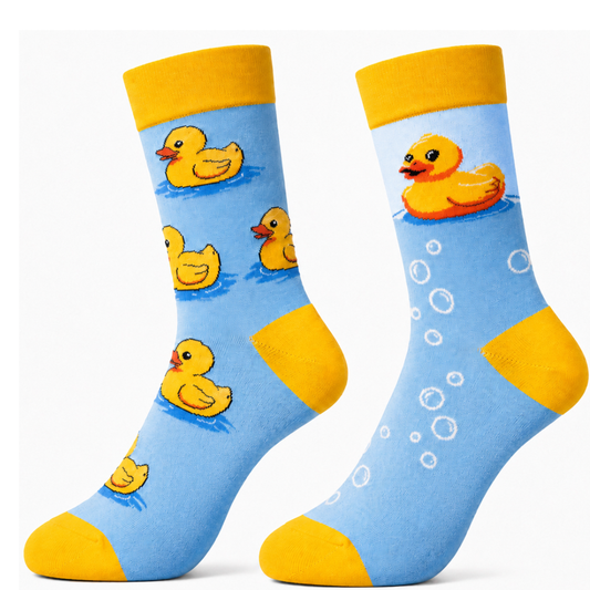 Rubber Duck Odd Socks - Organic Cotton
