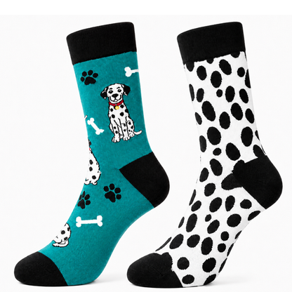 Dalmatian Odd Socks - Organic Cotton