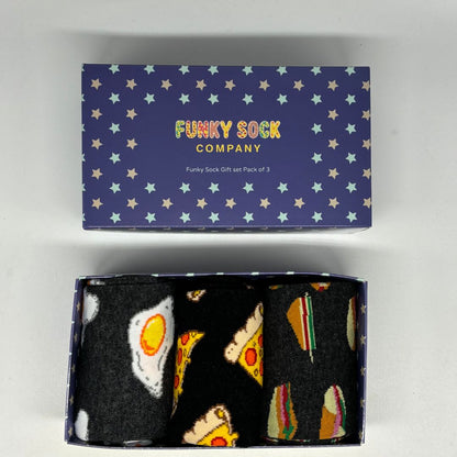 Funky Sock Foodie Gift Box UK 5-11