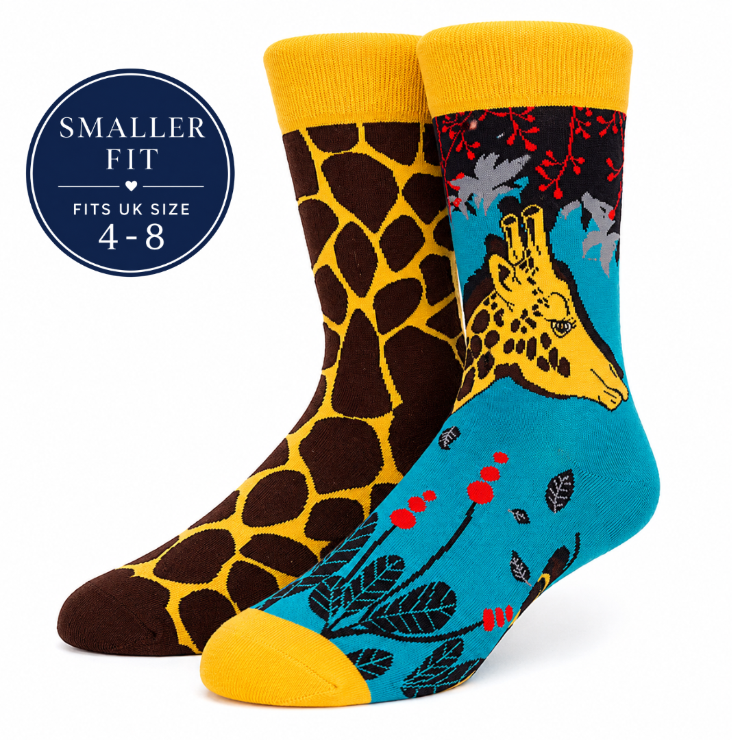 Giraffe Print ODD Socks