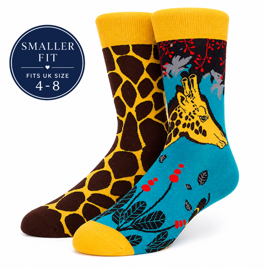 Giraffe Print ODD Socks