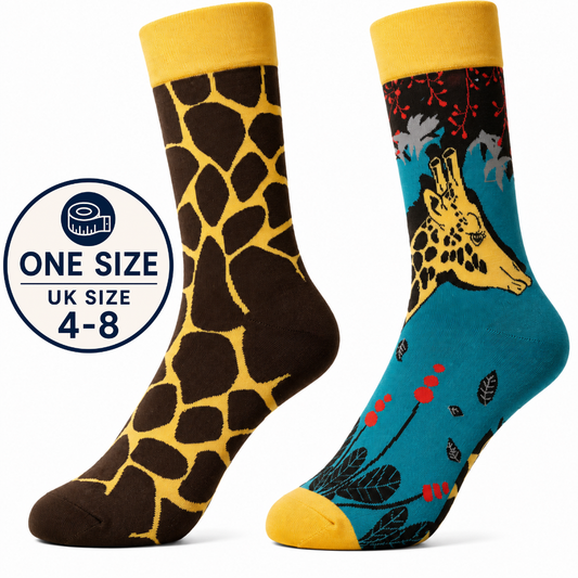 Giraffe Print ODD Socks