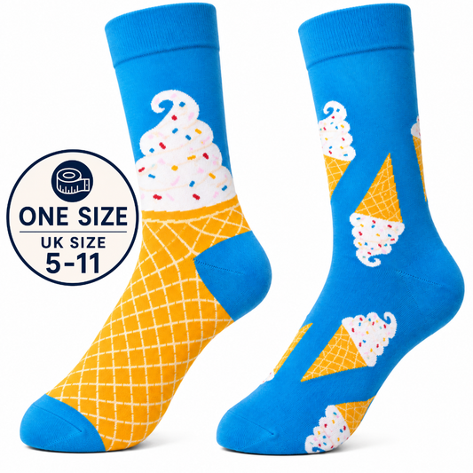 Ice Cream ODD Socks