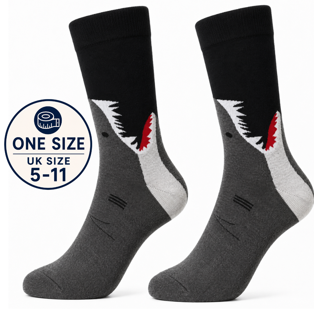Shark Attack Socks
