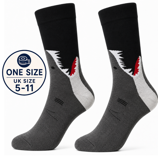 Shark Attack Socks