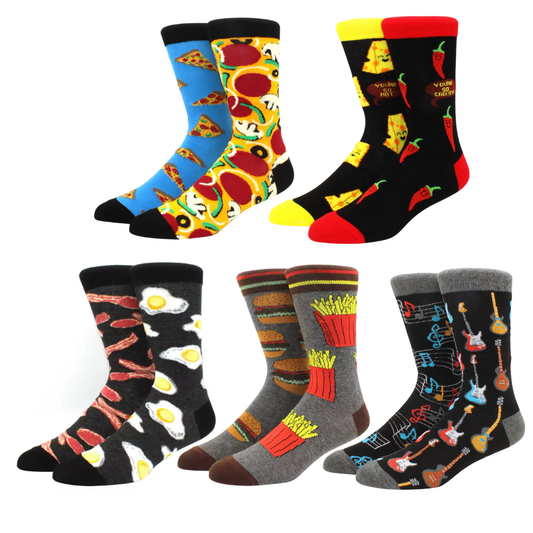 Customer Favourite Odd Socks Bundle (5 pairs)